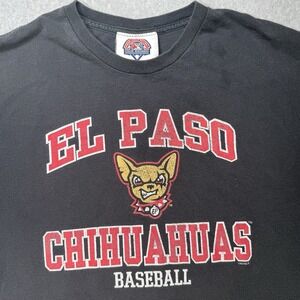 Minor League Baseball‎  El Paso Chihuahuas T-shirt Black